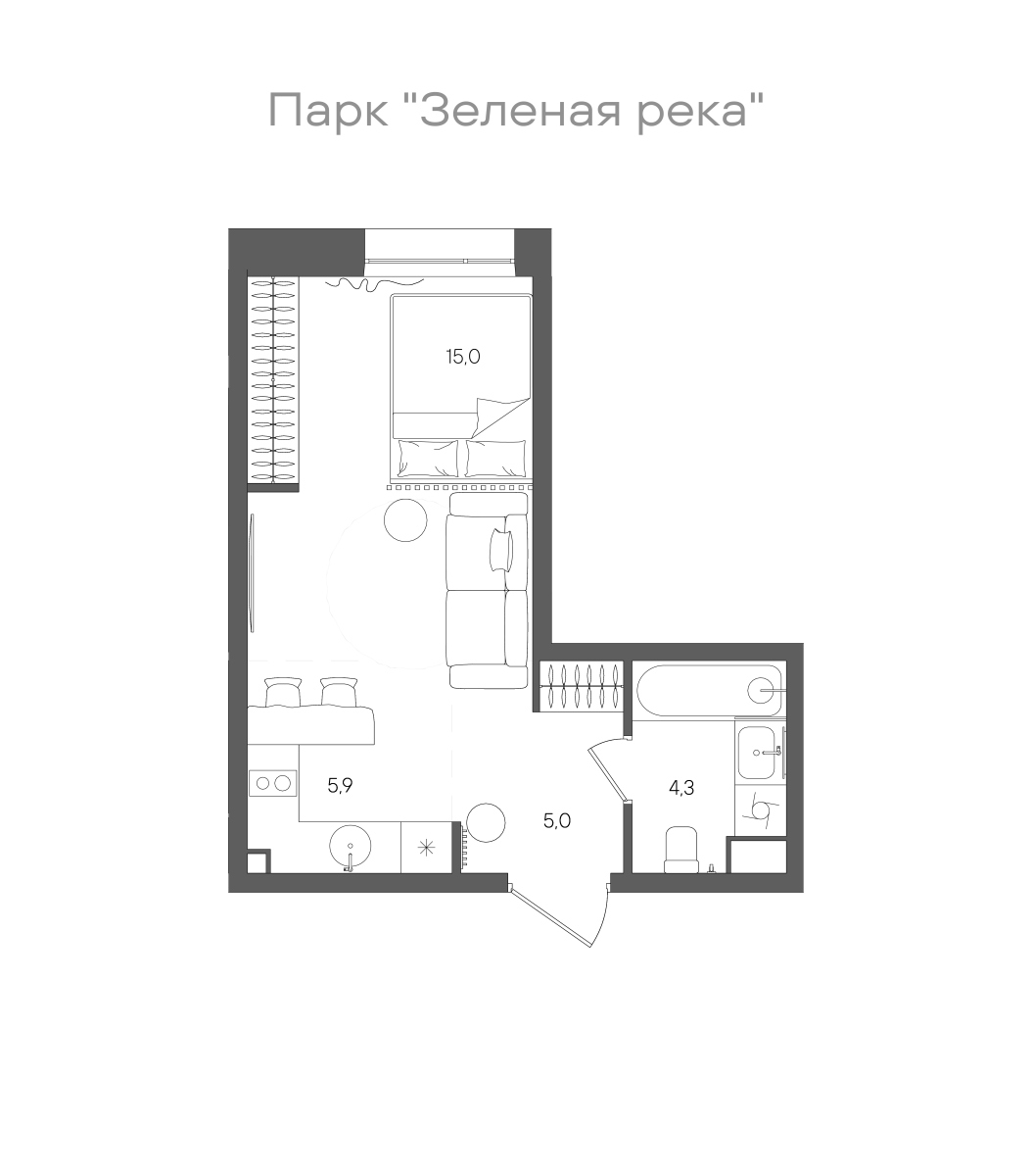 Планировка лота