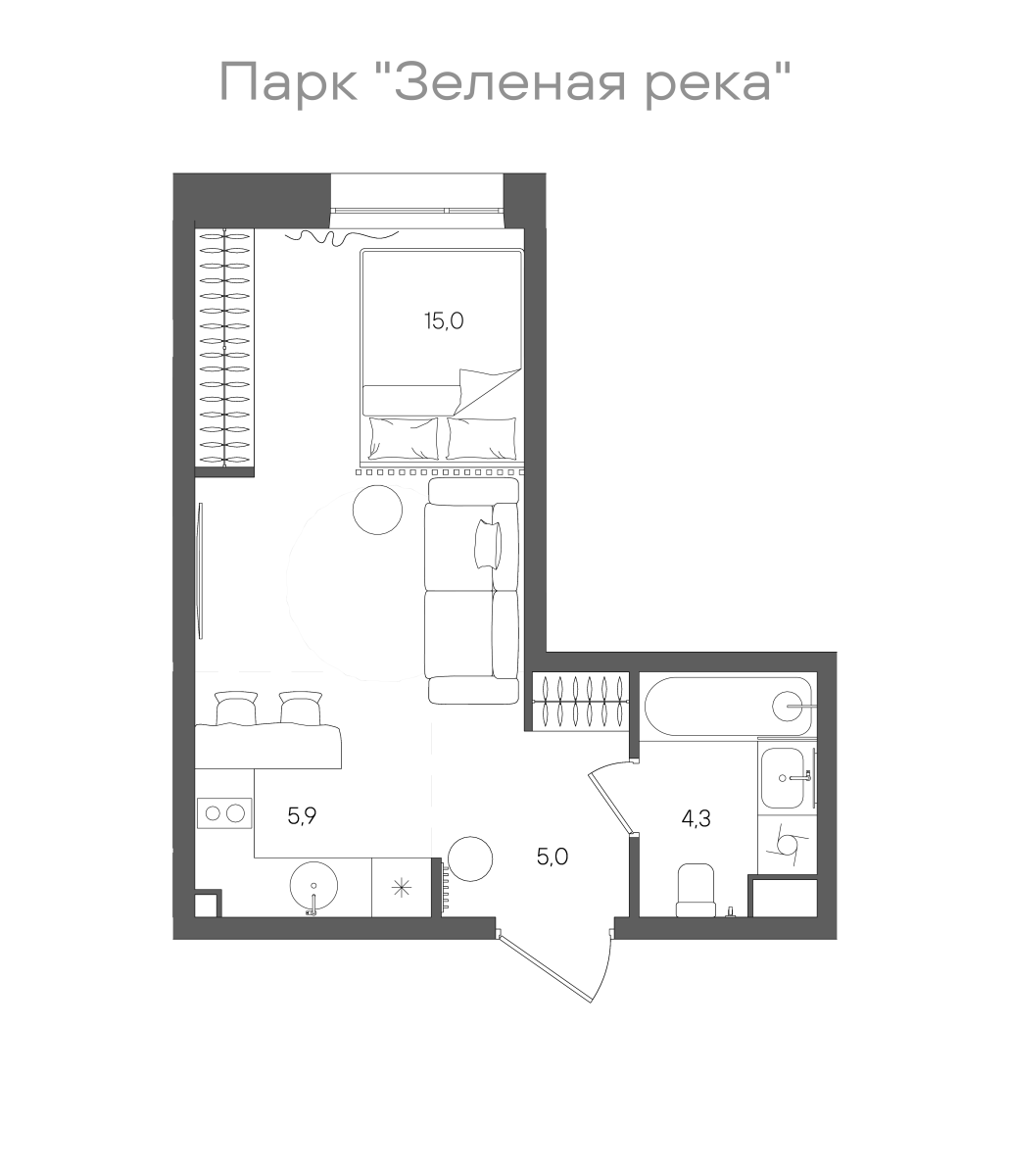 Планировка лота