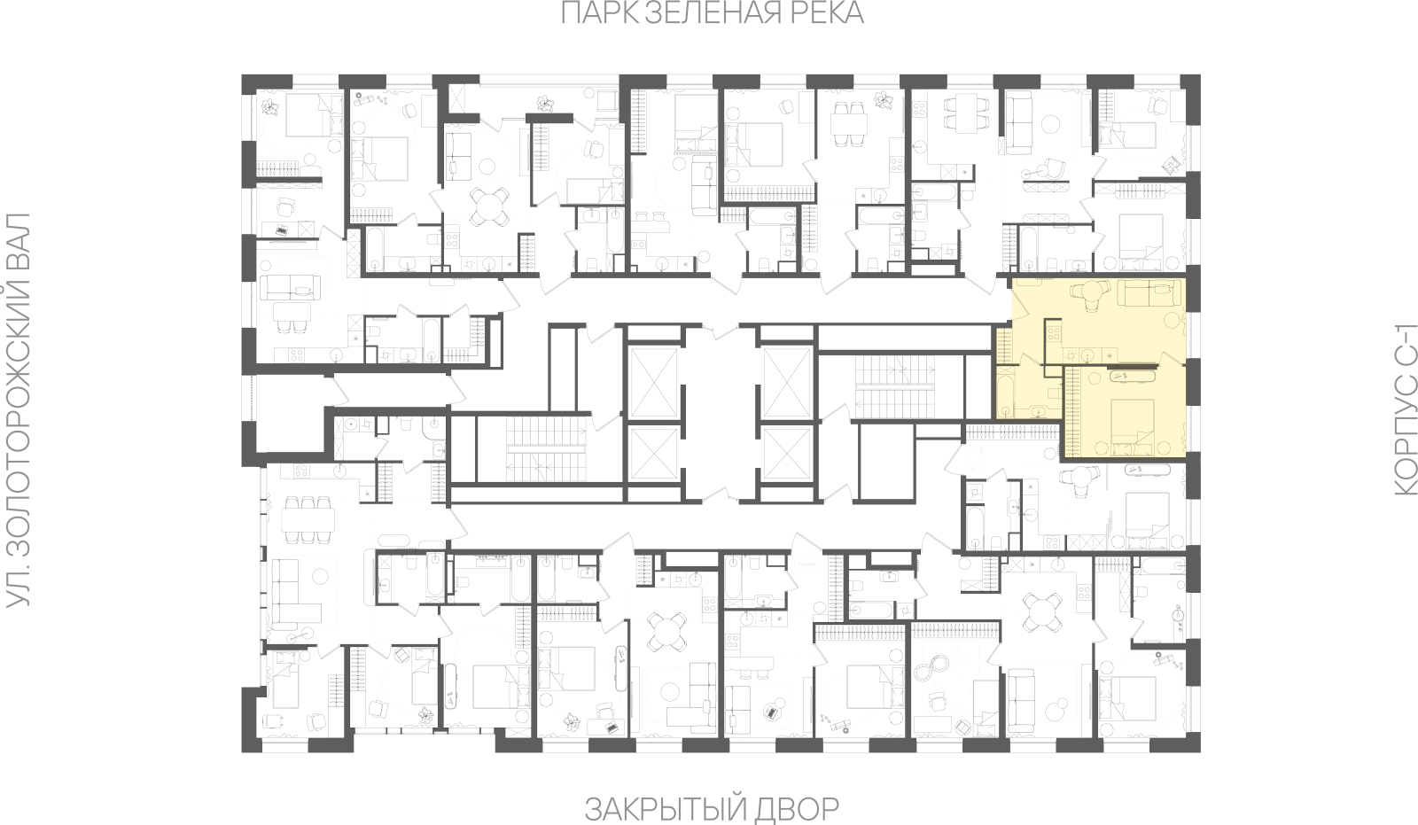 Планировка лота