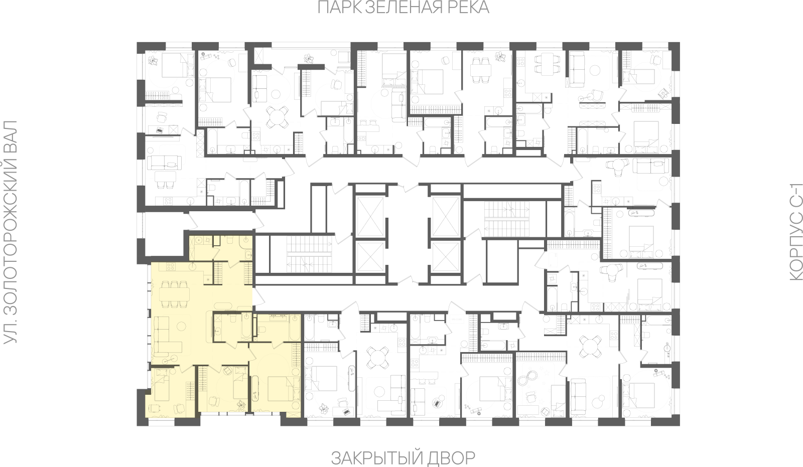 Планировка лота