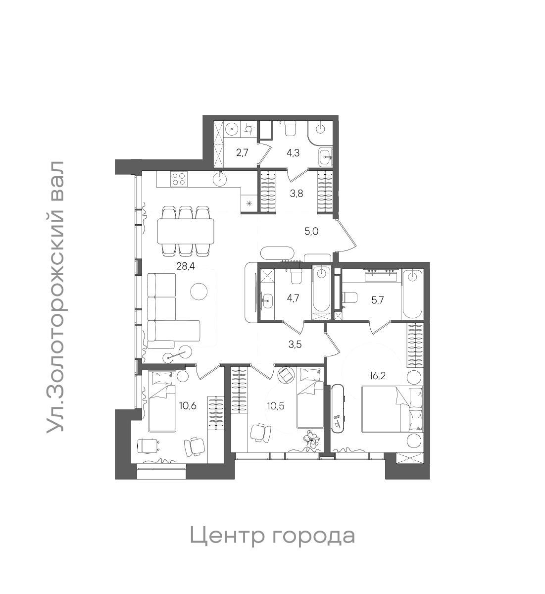 Планировка лота