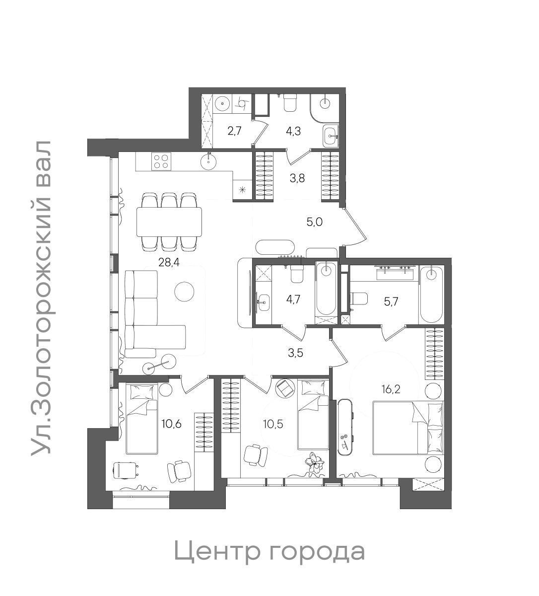 Планировка лота