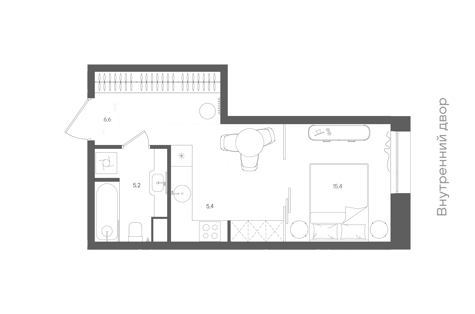 Планировка лота