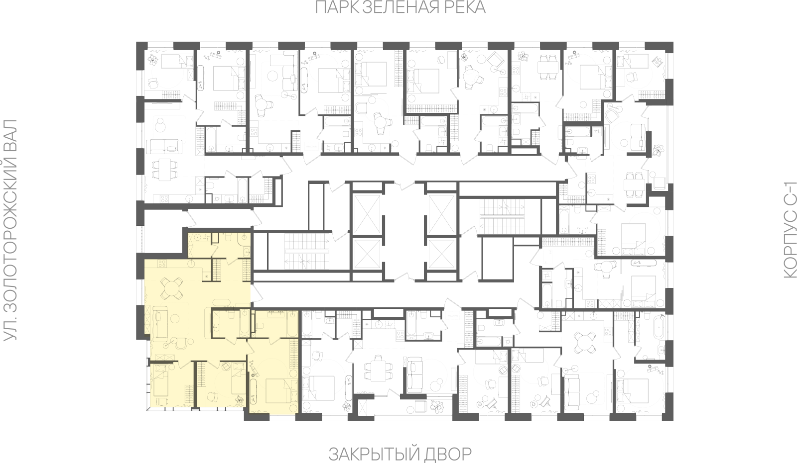 Планировка лота