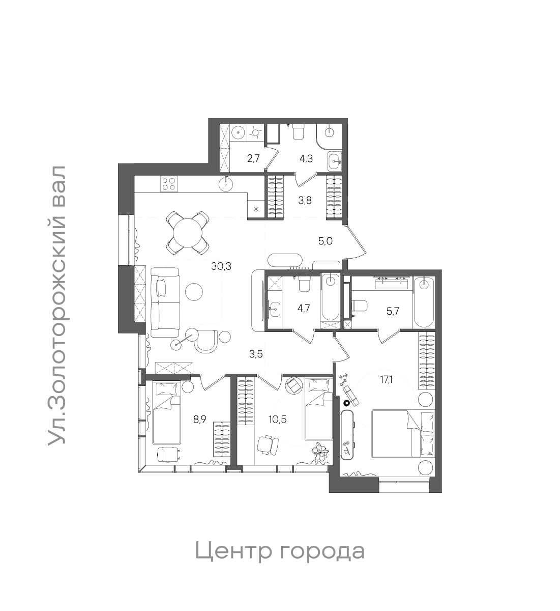 Планировка лота