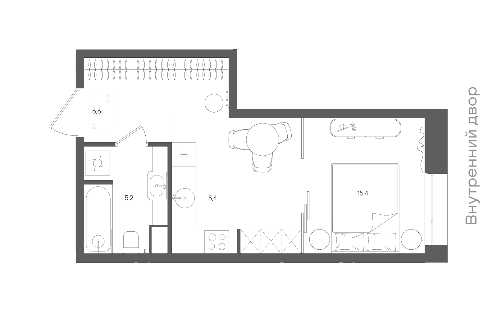 Планировка лота