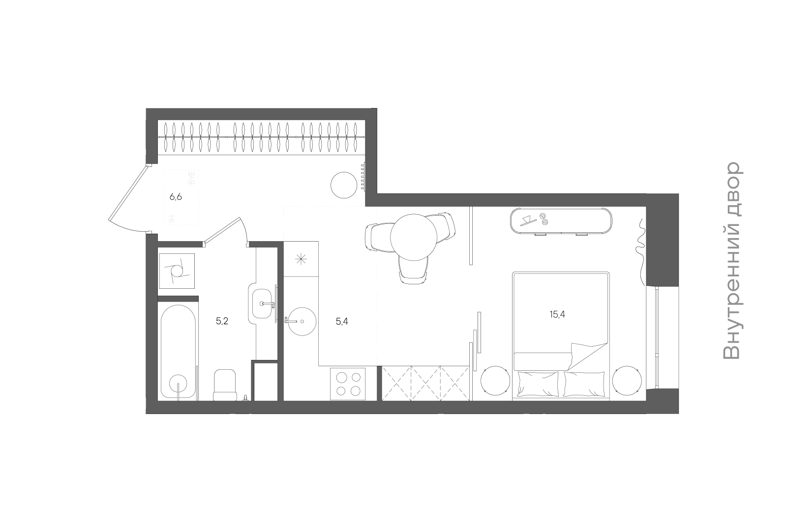 Планировка лота