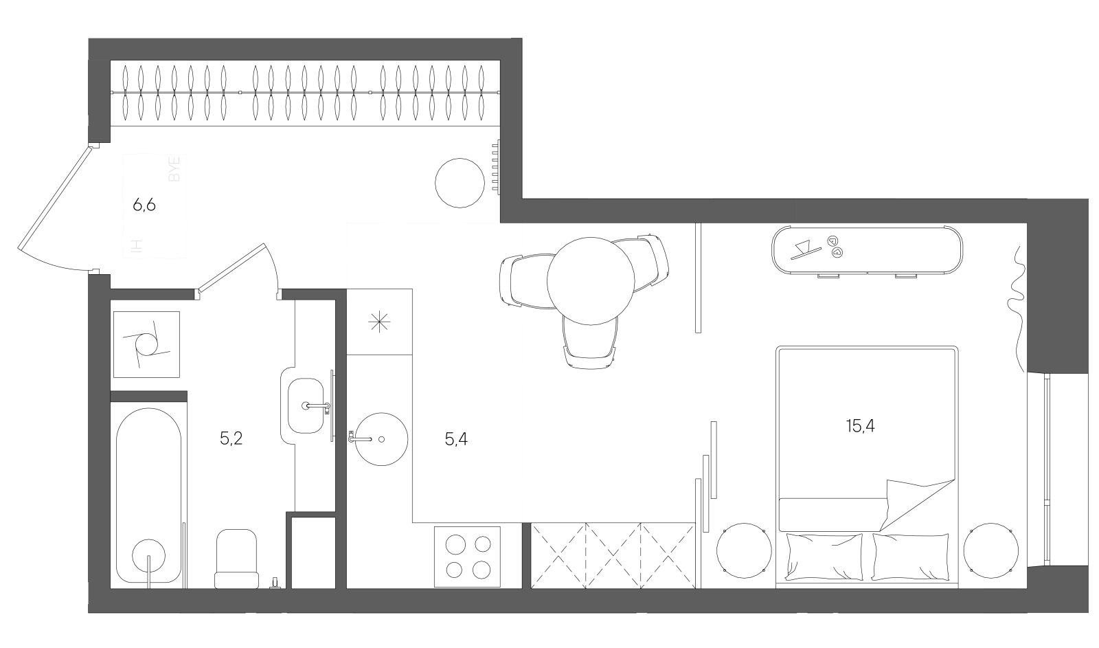 Планировка лота