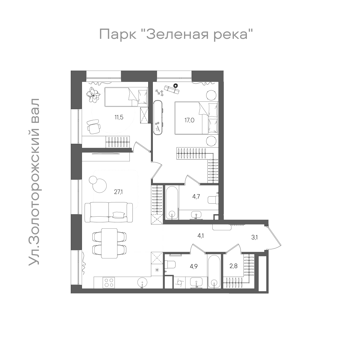 Планировка лота