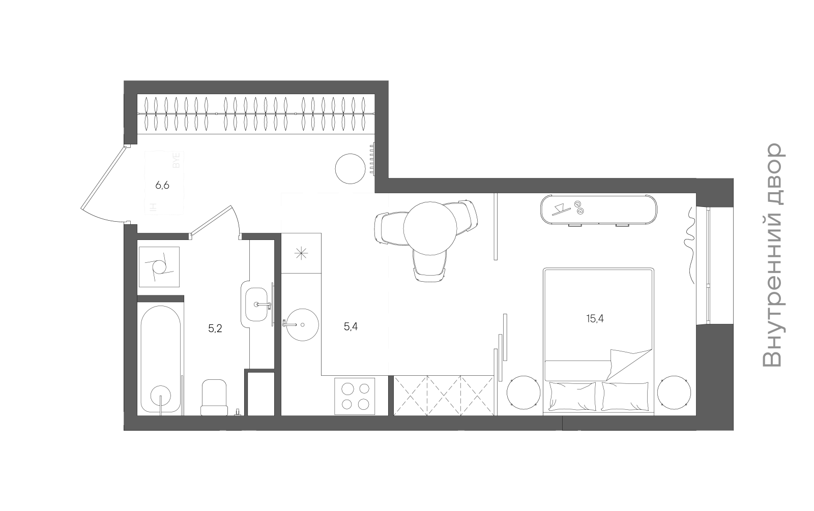 Планировка лота