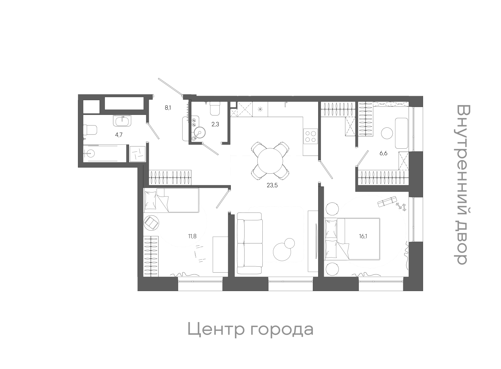 Планировка лота