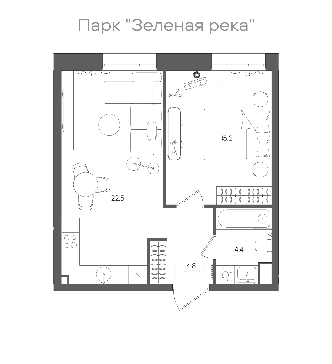 Планировка лота