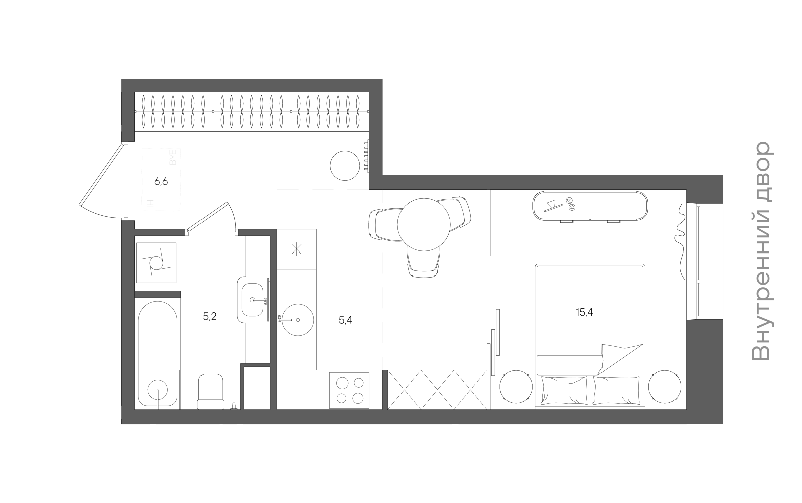 Планировка лота