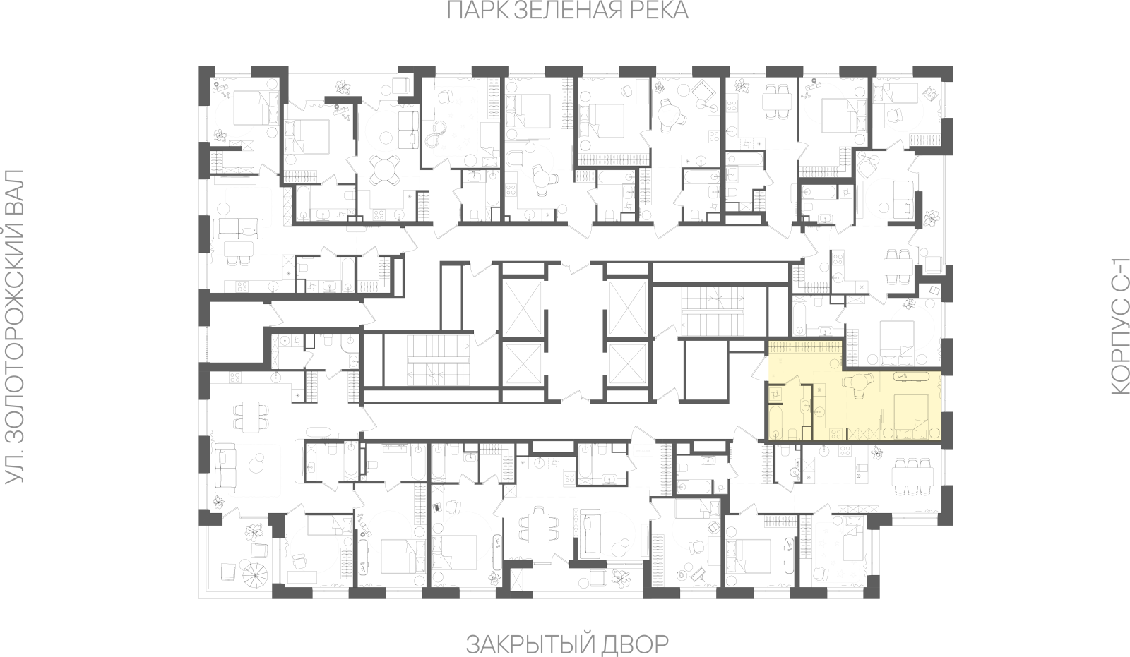 Планировка лота