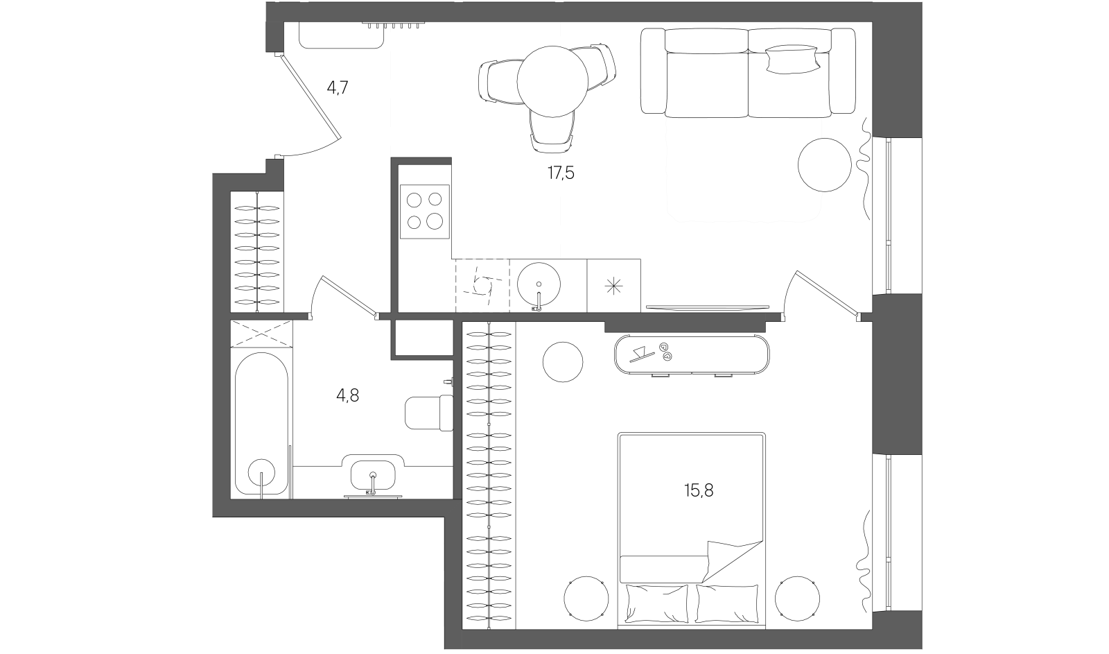 Планировка лота