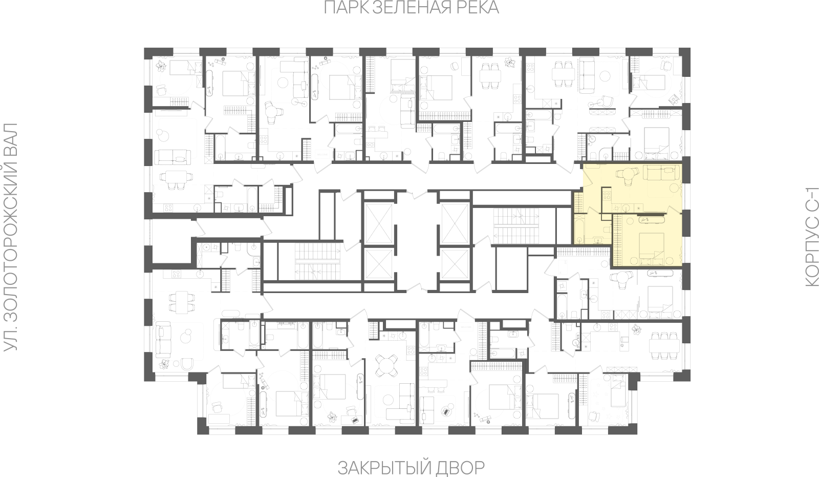 Планировка лота