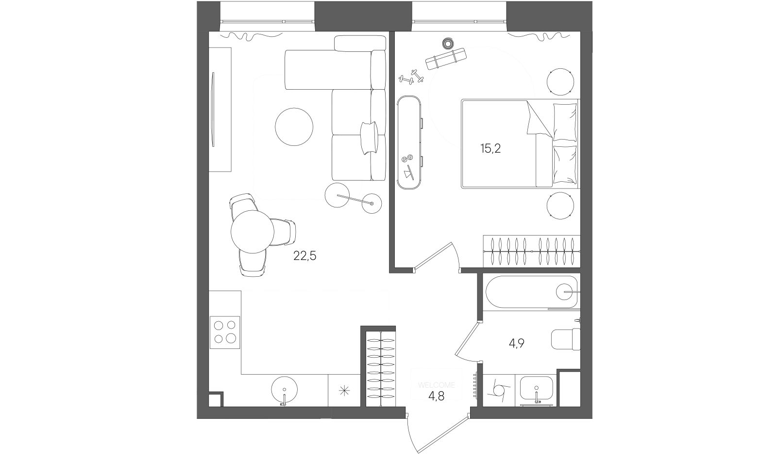 Планировка лота