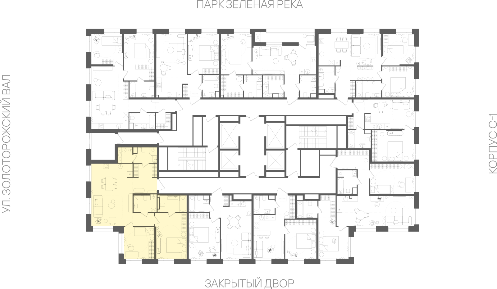 Планировка лота