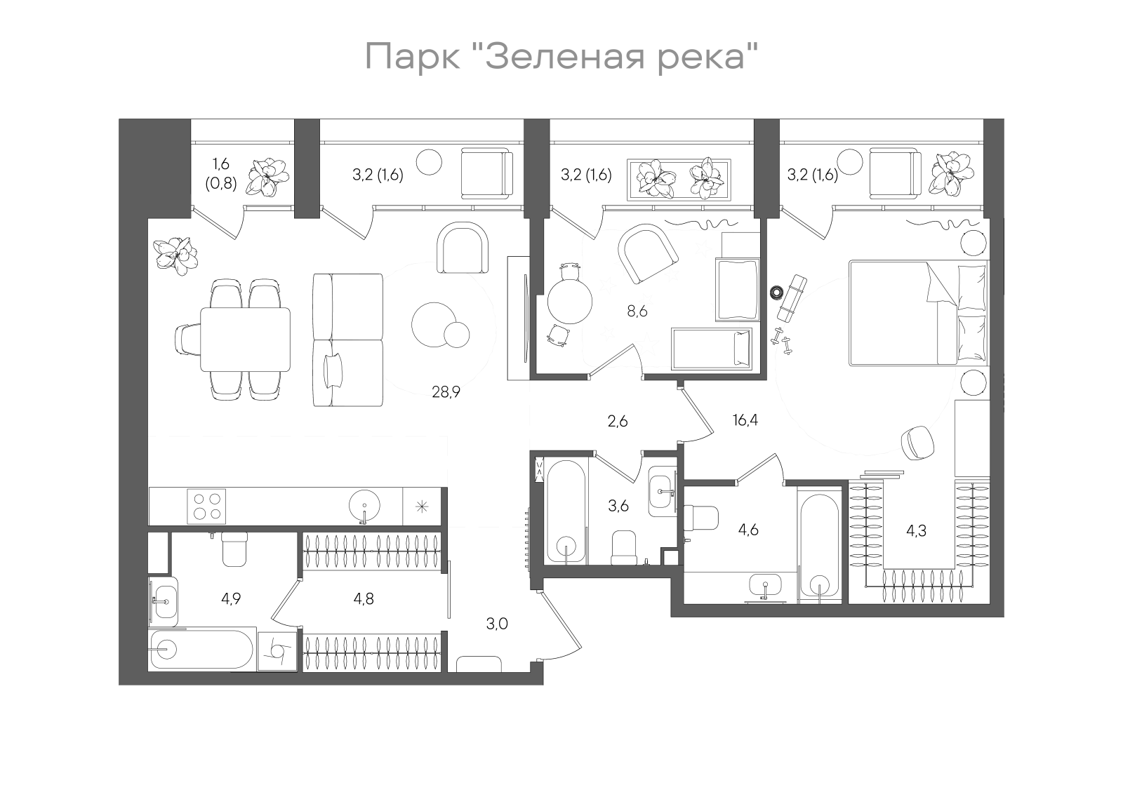 Планировка лота