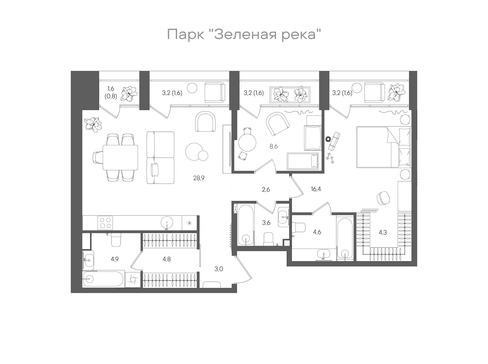 Планировка лота