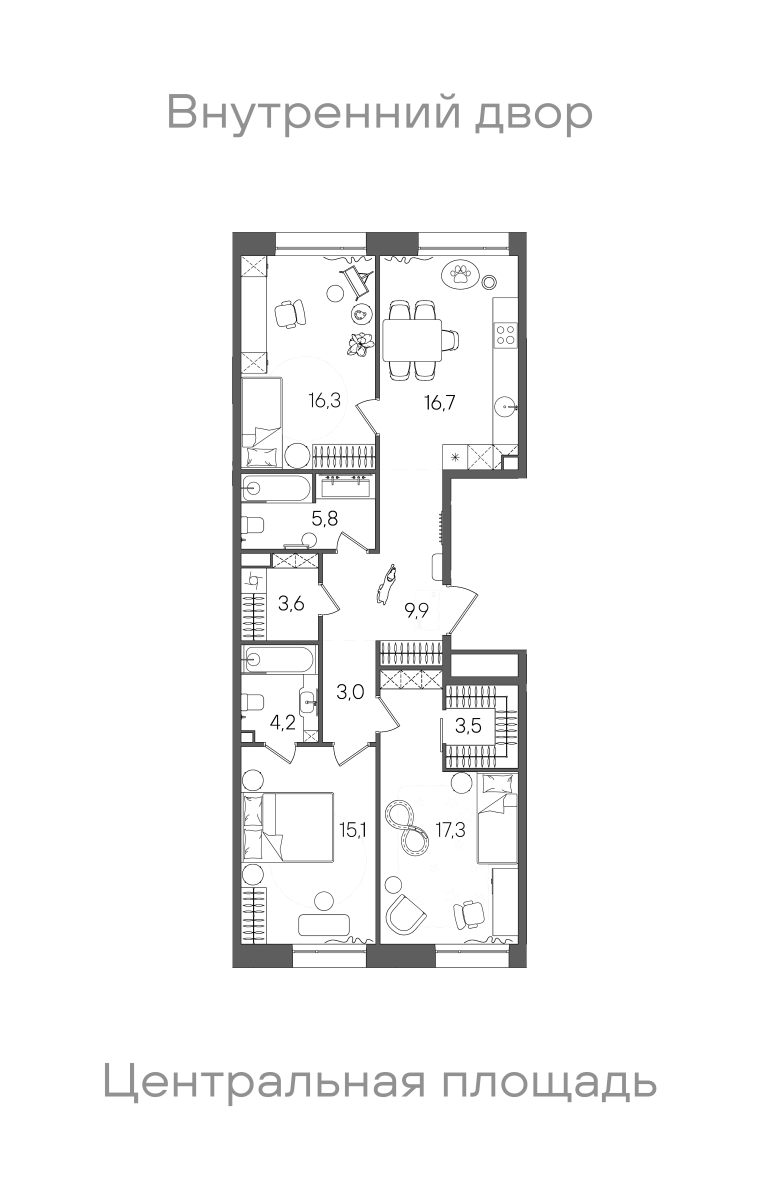 Планировка лота