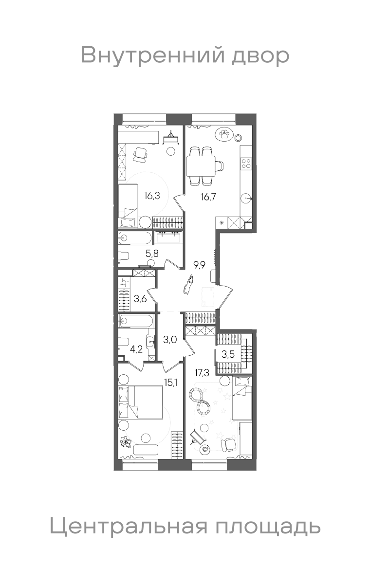 Планировка лота