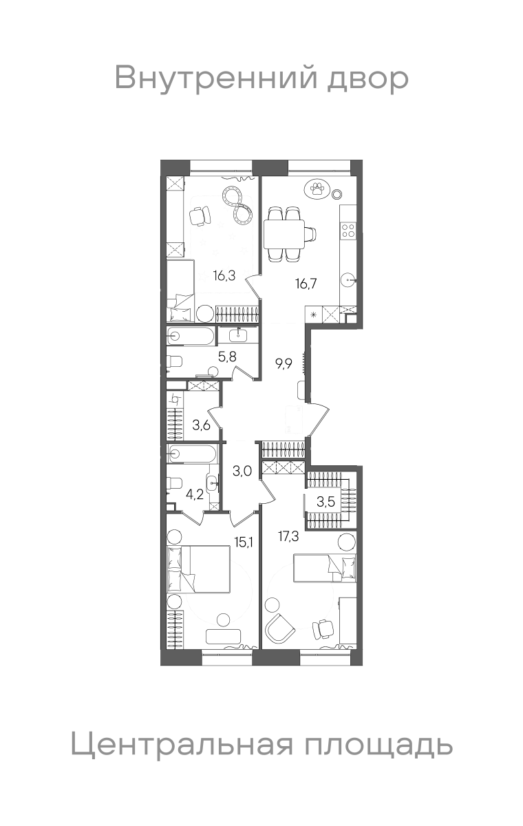 Планировка лота