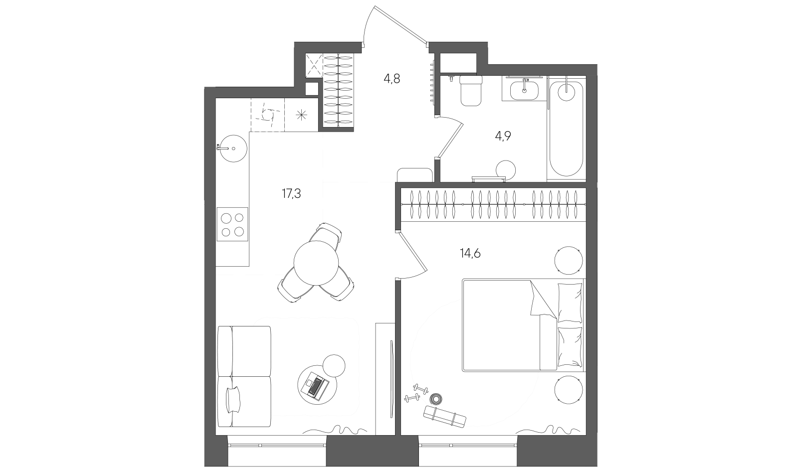 Планировка лота