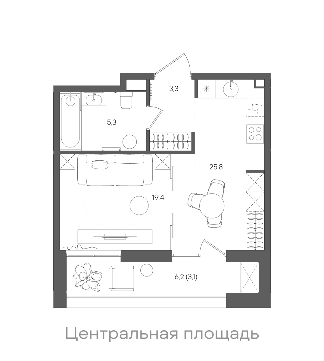 Планировка лота