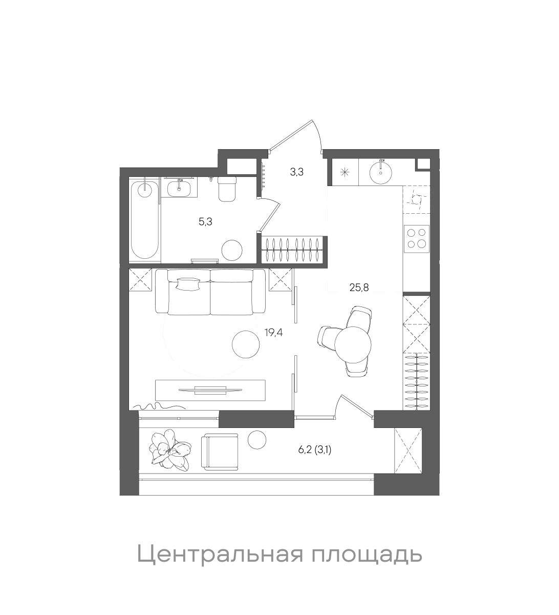 Планировка лота