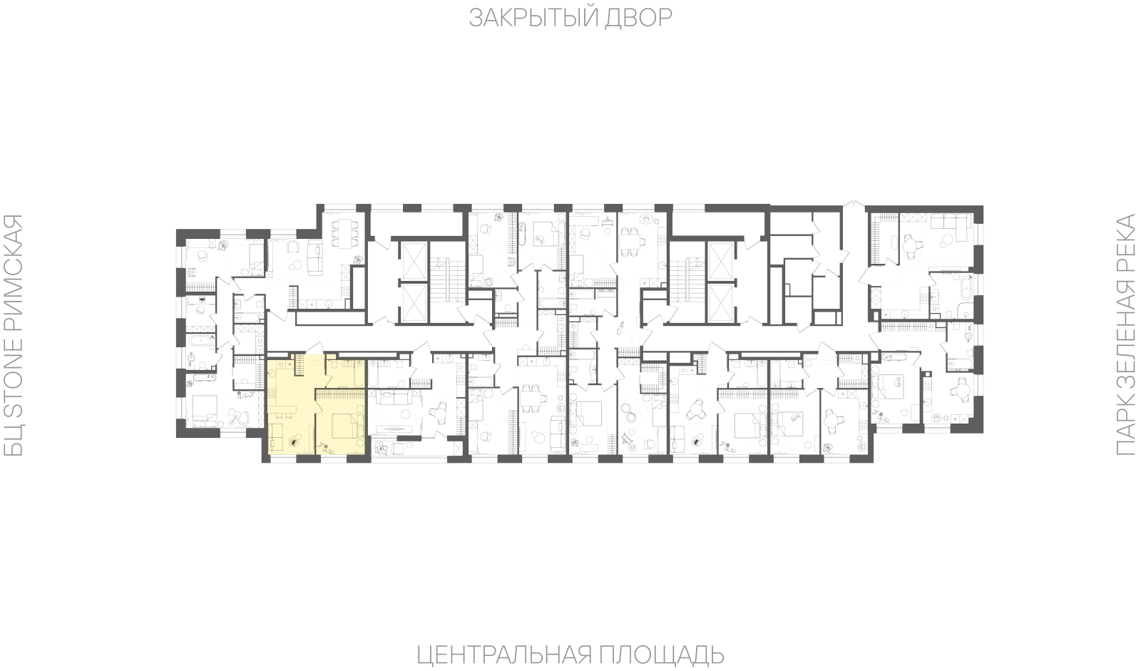 Планировка лота