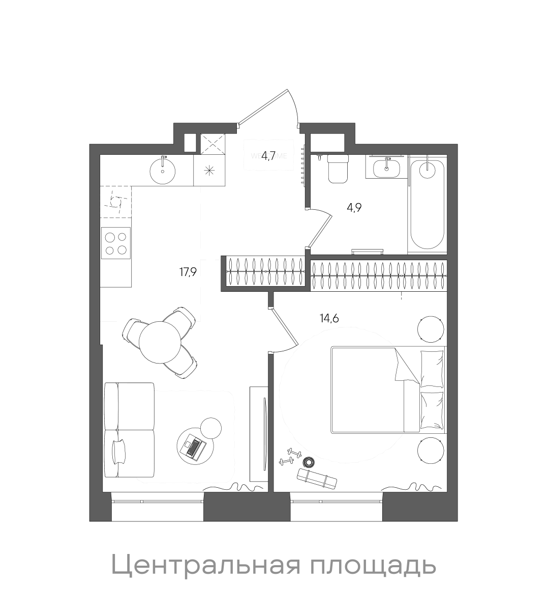 Планировка лота