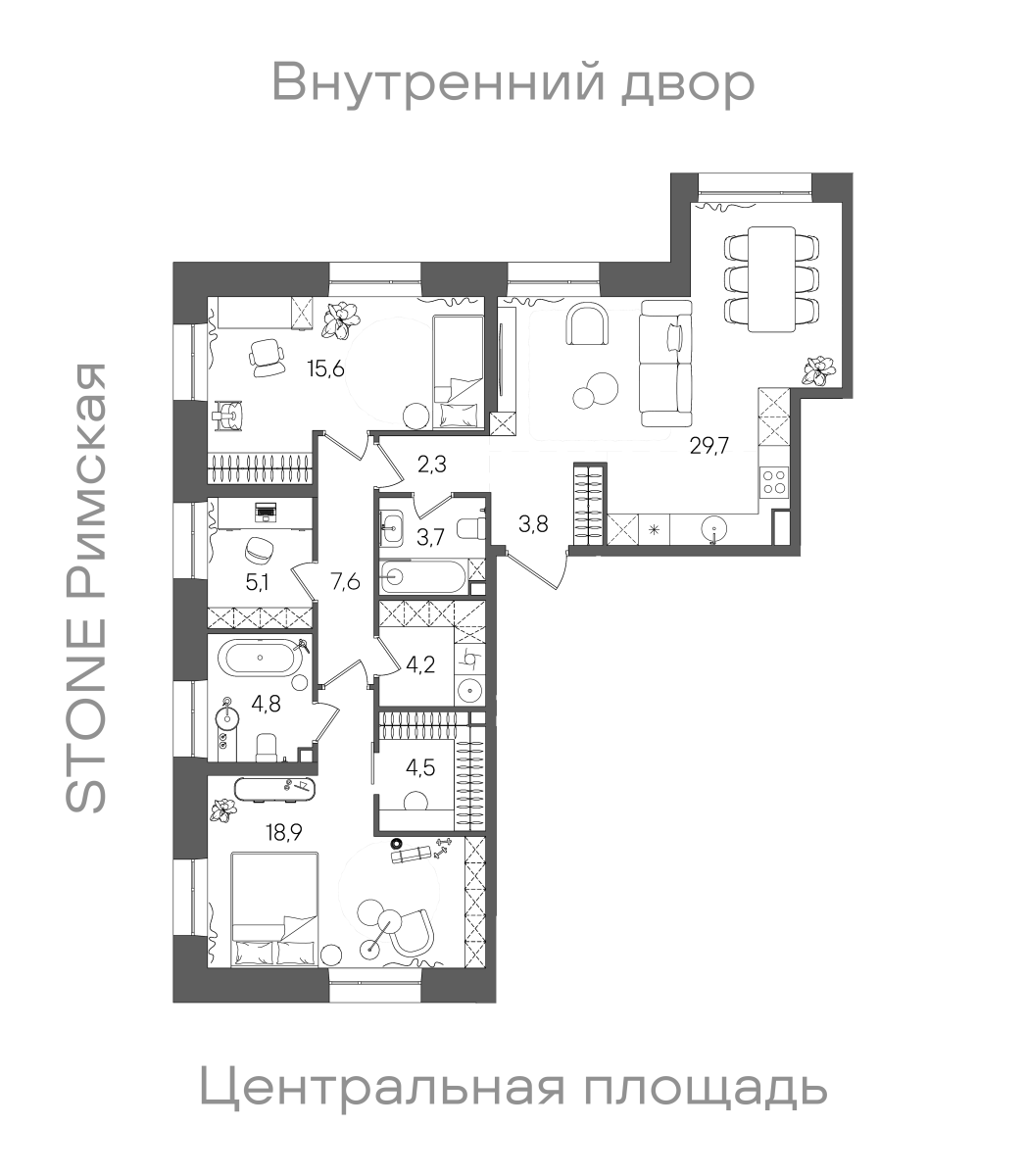Планировка лота
