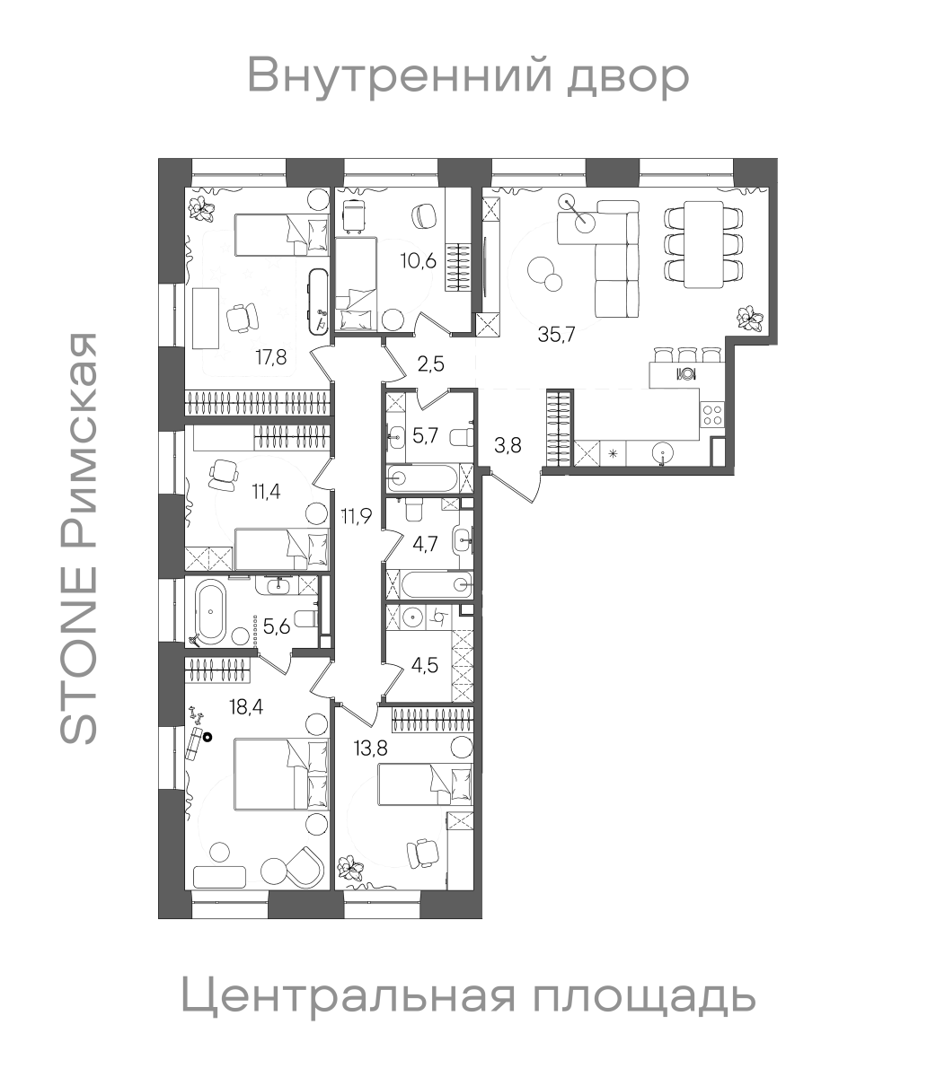 Планировка лота