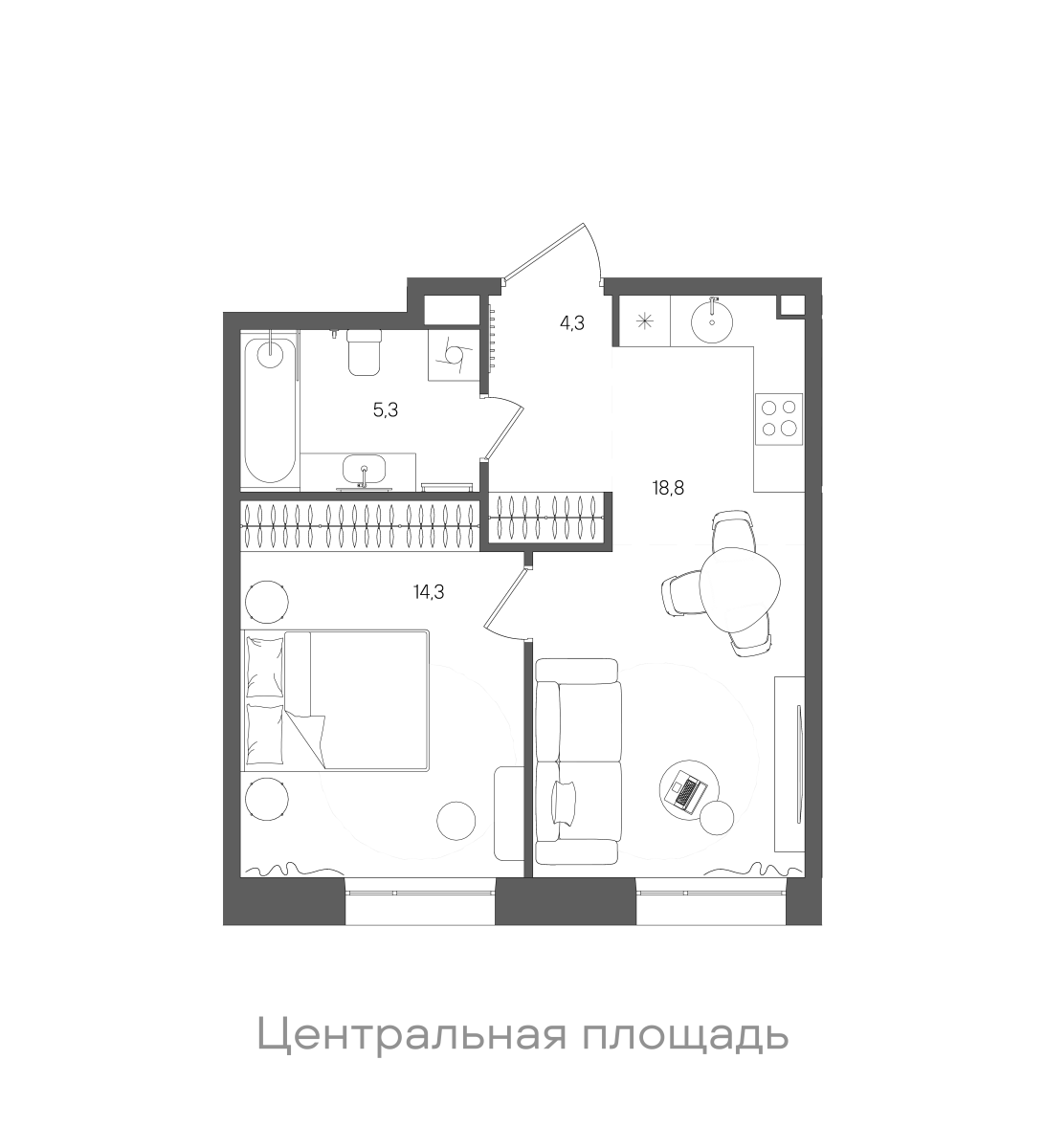 Планировка лота