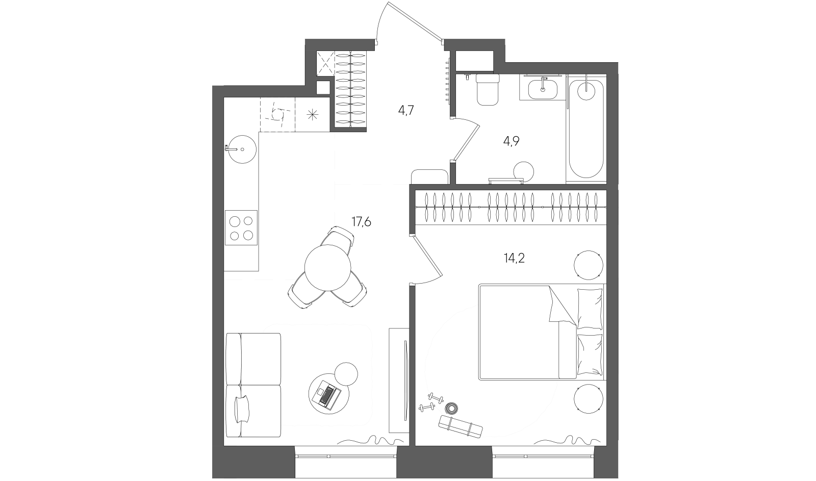 Планировка лота