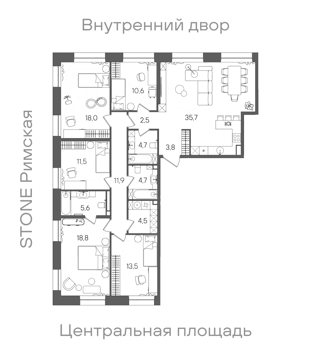 Планировка лота