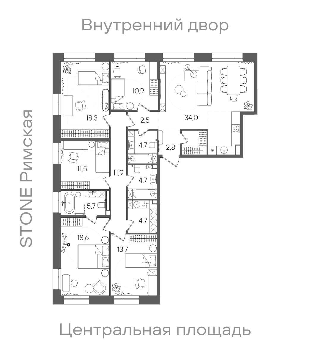 Планировка лота