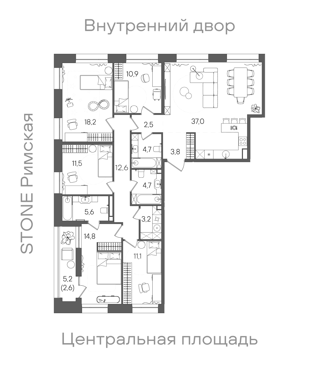 Планировка лота