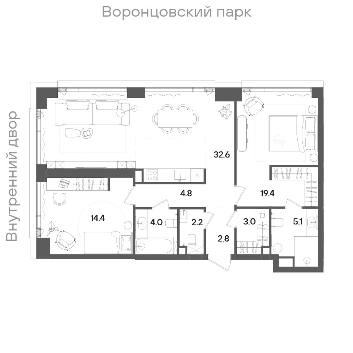 Планировка лота