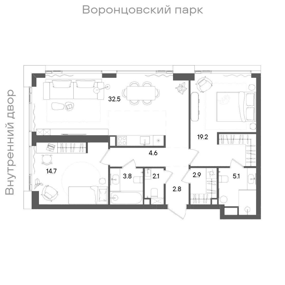 Планировка лота