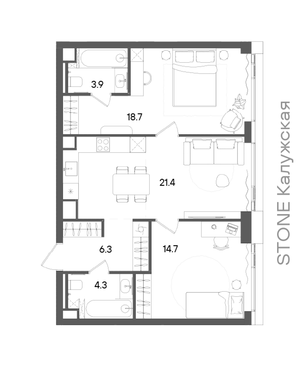 Планировка лота