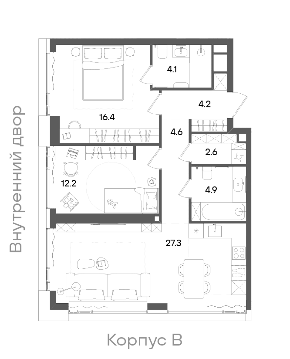 Планировка лота