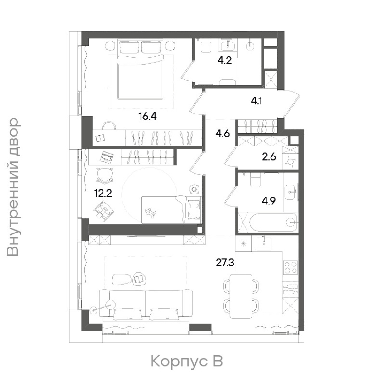 Планировка лота