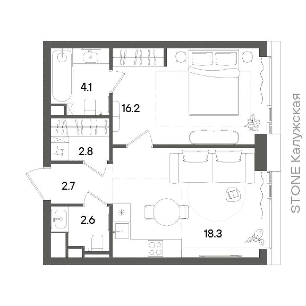 Планировка лота