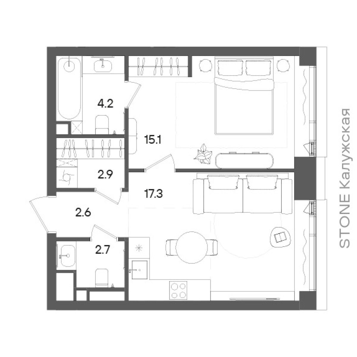 Планировка лота