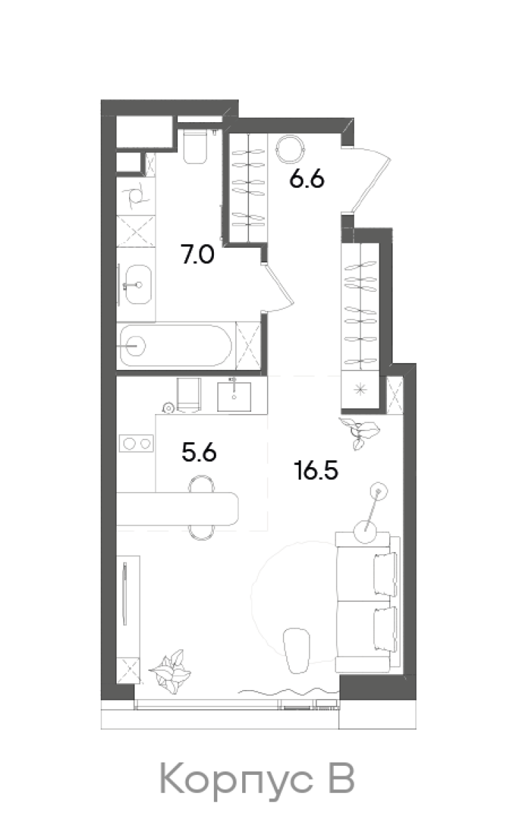 Планировка лота