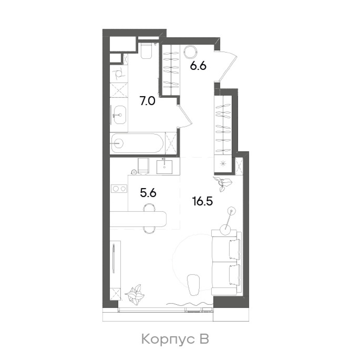 Планировка лота