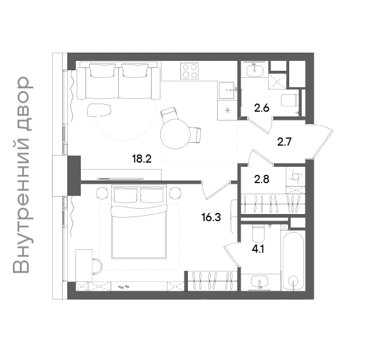 Планировка лота