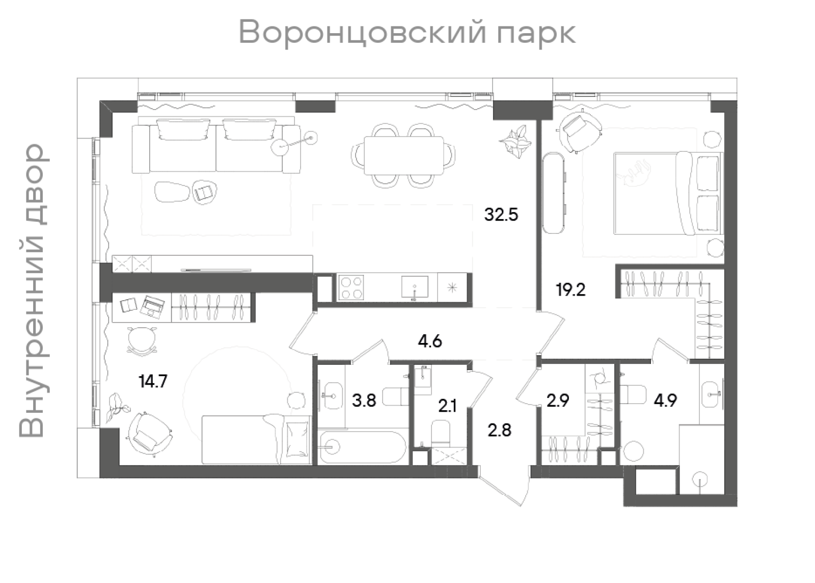 Планировка лота